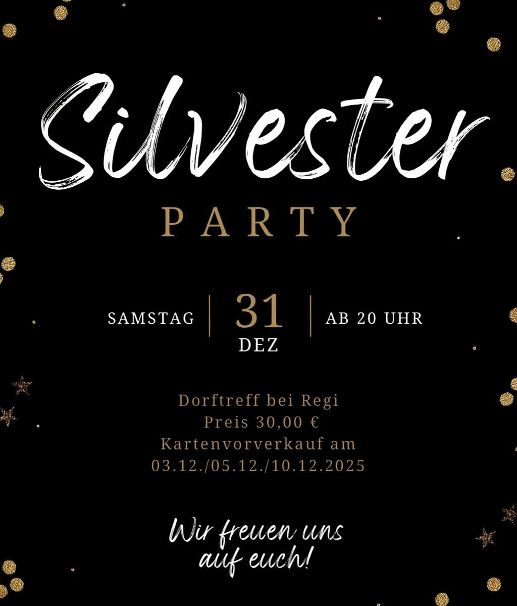 Silvester Party 2025